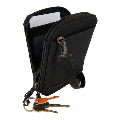 Carhartt Nylon Duck Crossbody Wallet Black - Carhartt product image 3