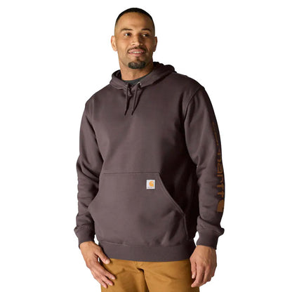 Carhartt Sleeve Logo Hoodie Dark Sepia - Carhartt product image 2