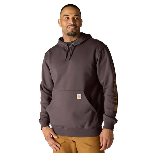 Carhartt Sleeve Logo Hoodie Dark Sepia - Carhartt product image 2