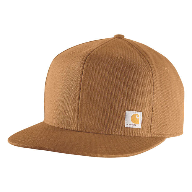 Carhartt Firm Duck Flat Brim Cap Carhartt Brown - Carhartt product image