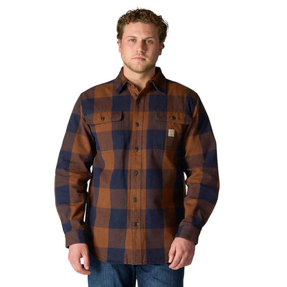 Carhartt Plaid Flannel Shirt Red Duck - Carhartt product image 2