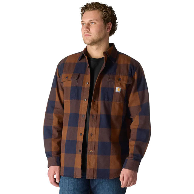 Carhartt Plaid Flannel Shirt Red Duck - Carhartt product image 3