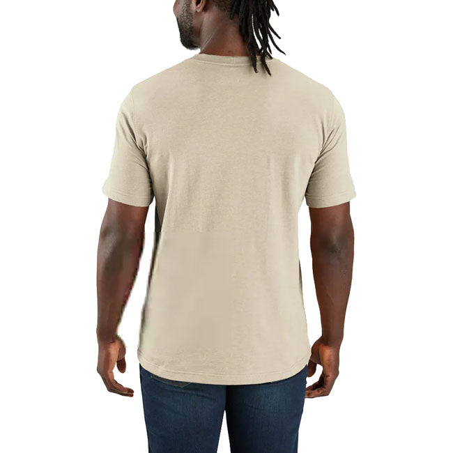 Carhartt Logo Graphic T-Shirt Oat Milk - Carhartt product image 2