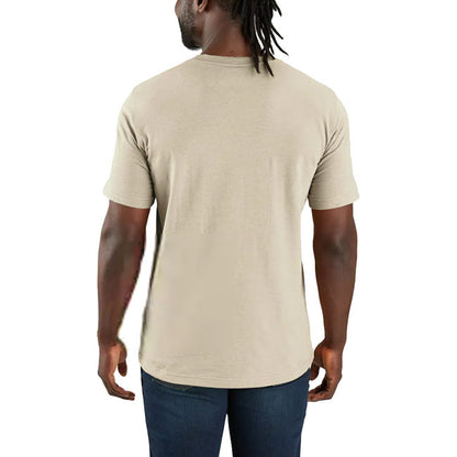 Carhartt Logo Graphic T-Shirt Oat Milk - Carhartt product image 2