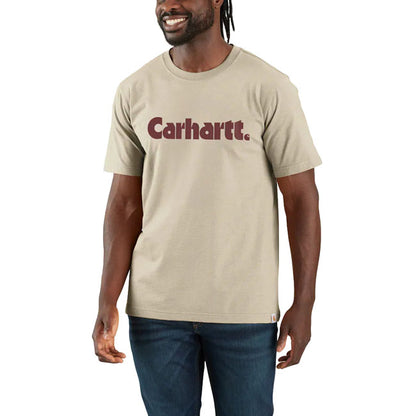 Carhartt Logo Graphic T-Shirt Oat Milk - Carhartt product image