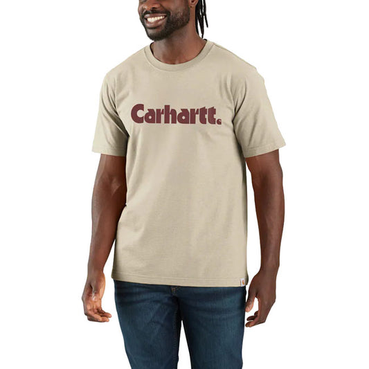 Carhartt Logo Graphic T-Shirt Oat Milk - Carhartt product image