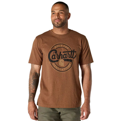 Carhartt Script Graphic T-Shirt Red Duck Heather - Carhartt product image 2