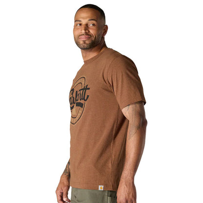 Carhartt Script Graphic T-Shirt Red Duck Heather - Carhartt product image 3