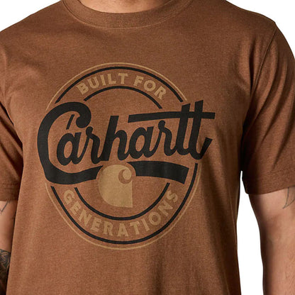 Carhartt Script Graphic T-Shirt Red Duck Heather - Carhartt product image 4