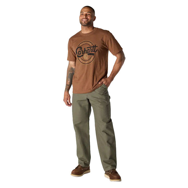 Carhartt Script Graphic T-Shirt Red Duck Heather - Carhartt product image 5