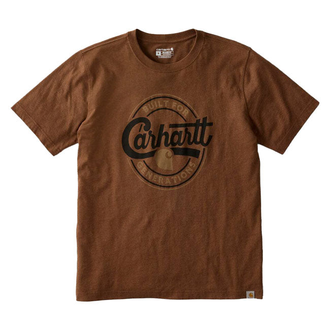 Carhartt Script Graphic T-Shirt Red Duck Heather - Carhartt product image