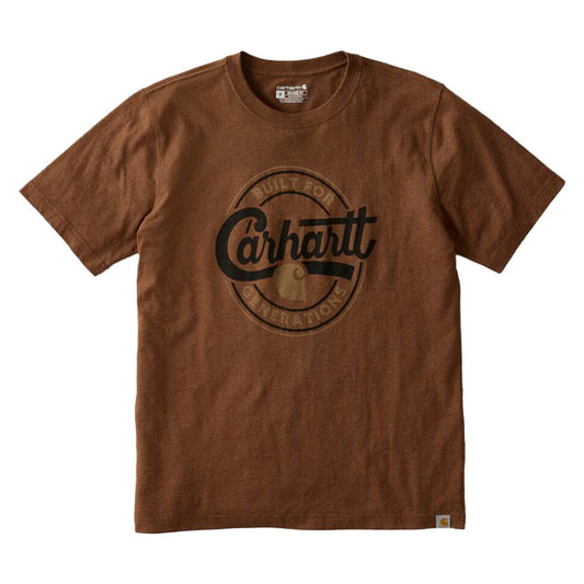 Carhartt Script Graphic T-Shirt Red Duck Heather - Carhartt product image