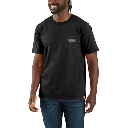 Carhartt Pocket Script Graphic T-Shirt Black - Carhartt product image