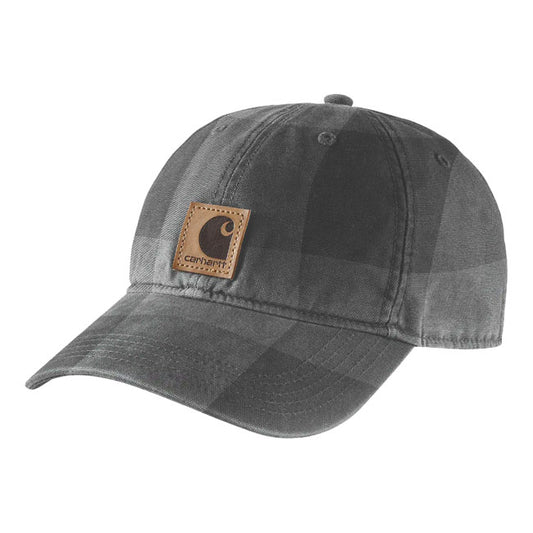 Carhartt Flannel Cap Gravel - Carhartt product image