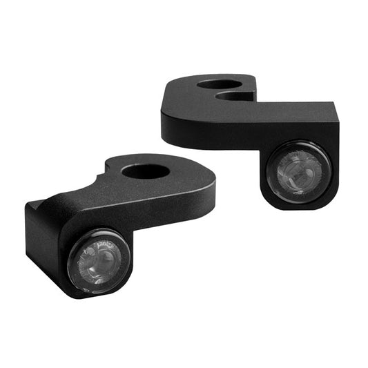 HeinzBikes, Nano Below Bar Turn Signals. Black
