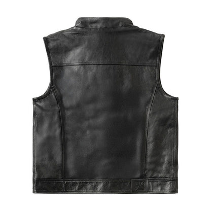 WCC x 13 1/2 Dominator leather riding vest
