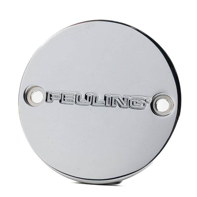 Feuling, Point Cover. Feuling Text Logo. Chrome