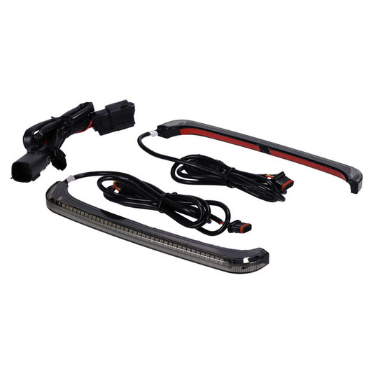 Custom Dynamics Dual Color Sequential Low Profile Saddlebag - Custom Dynamics light kits led at Pedro's Parts