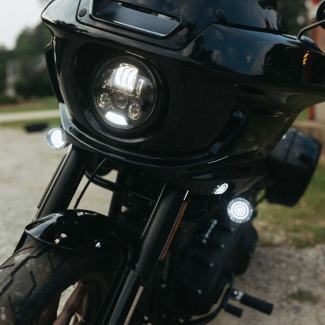 Custom Dynamics, ProBEAM 5.75" LED ECE Headlamp. Black