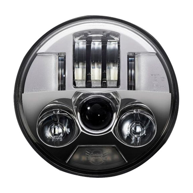 Custom Dynamics, ProBEAM 5.75" LED ECE Headlamp. Chrome