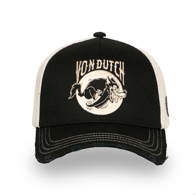 Von Dutch Wild Wolf Cap Black/white