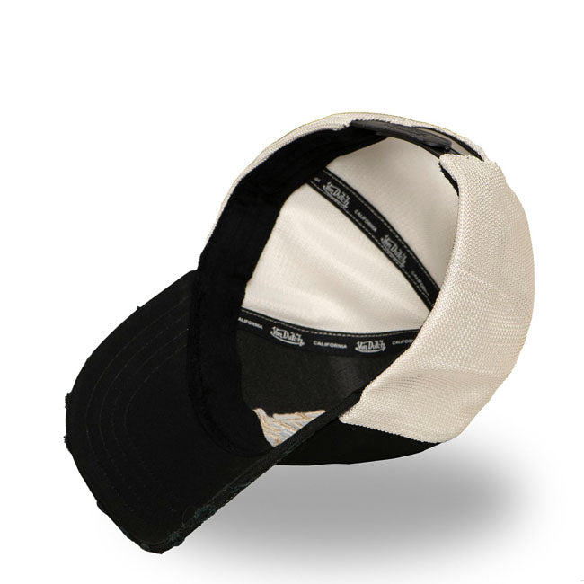 Von Dutch Wild Wolf Cap Black/white