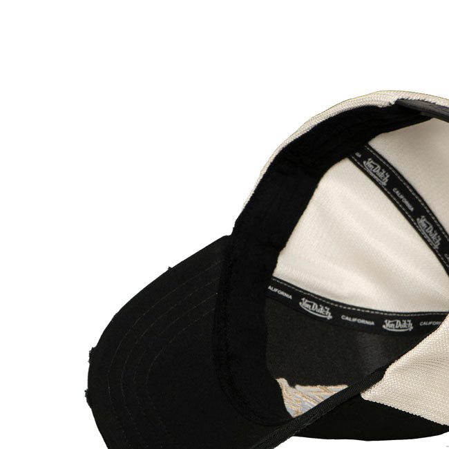 Von Dutch Wild Wolf Cap Black/white