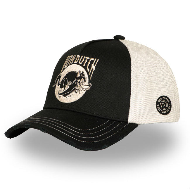 Von Dutch Wild Wolf Cap Black/white