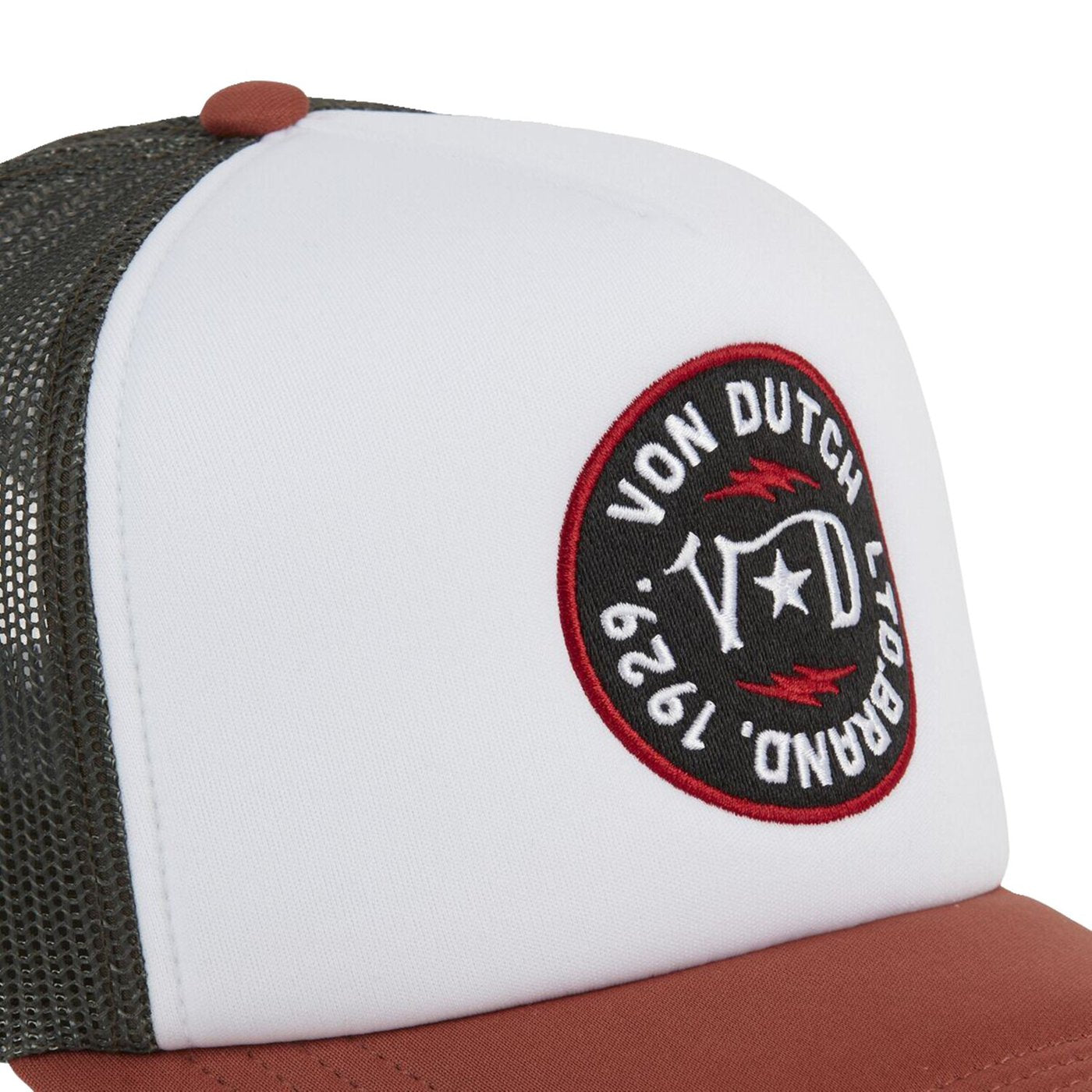 Von Dutch Foam cap brown/white/blue