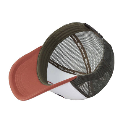 Von Dutch Foam cap brown/white/blue