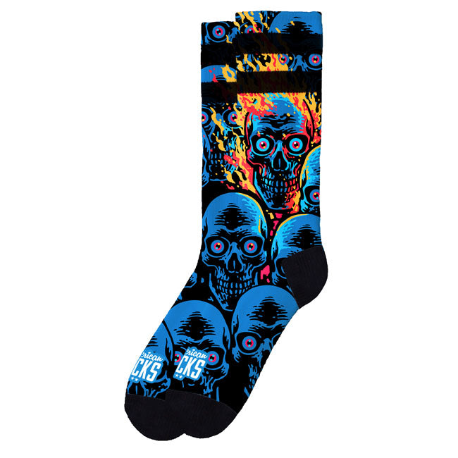 American Socks Knucklehead Mid High Socks Blue - product image 3
