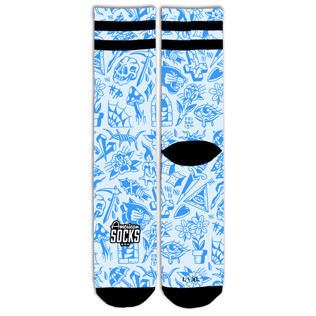 American Socks Freaked Signature Socks Blue - product image