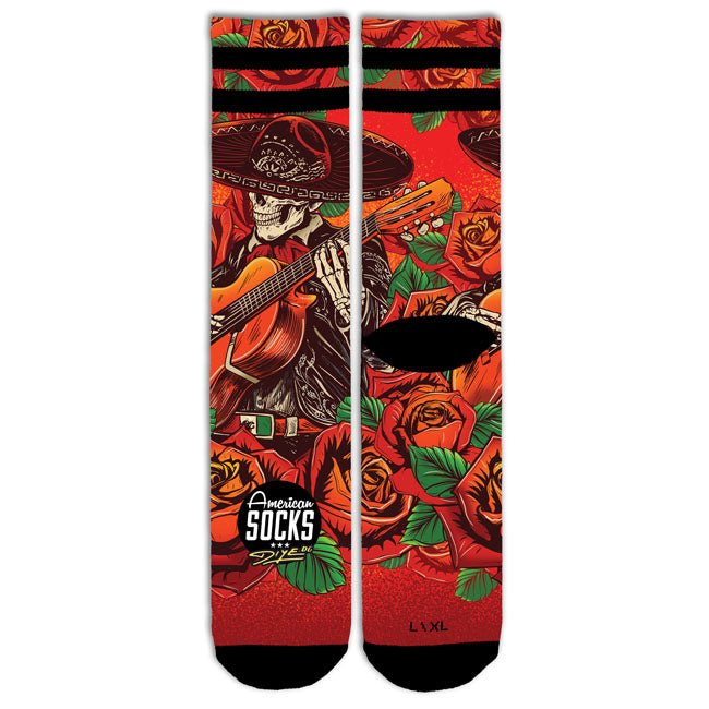 American Socks El Mariachi Signature Socks Red - product image 2