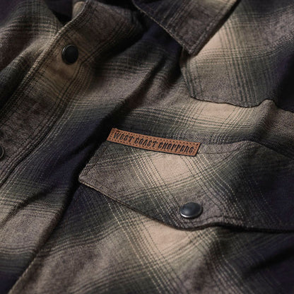 WCC Outlaw Flannel Shirt Olive/beige