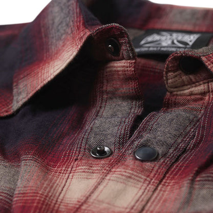WCC Outlaw Flannel Shirt Red/grey