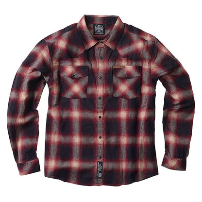 WCC Outlaw Flannel Shirt Red/grey
