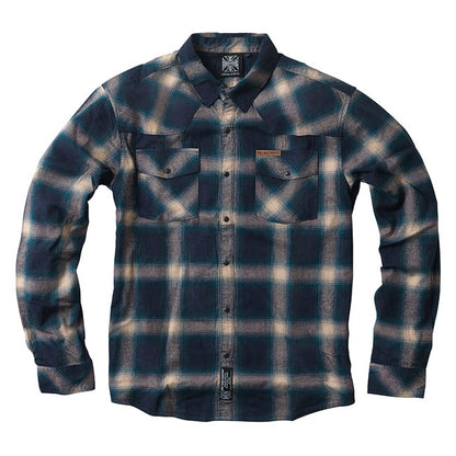 WCC Outlaw Flannel Shirt Blue/beige