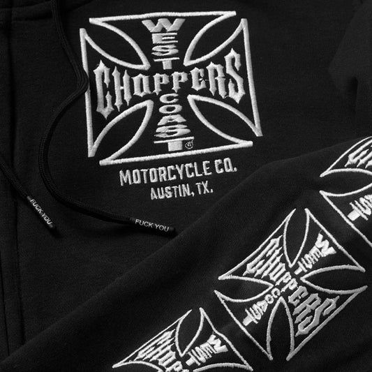 WCC Dominator Zip Hoodie Black