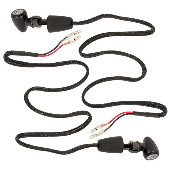 Motone, Pico LED Turn Signals. Black