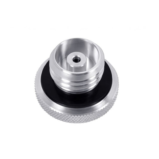 Motone, Vented Gas Cap. Clear Aluminium