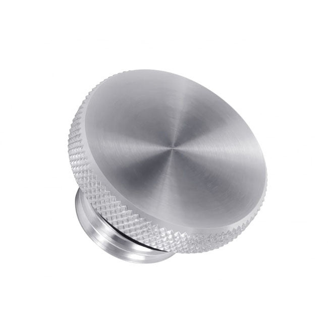 Motone, Vented Gas Cap. Clear Aluminium