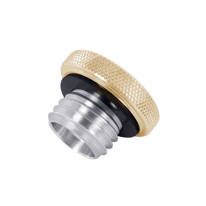 Motone, Vented Gas Cap. Brass Aluminium