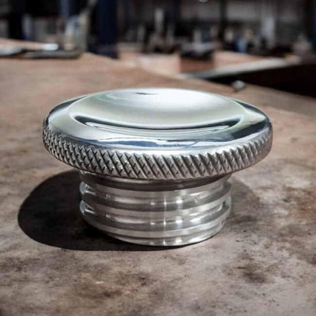 Motone, Jetson Dished Low Profile Gas Cap. Clear