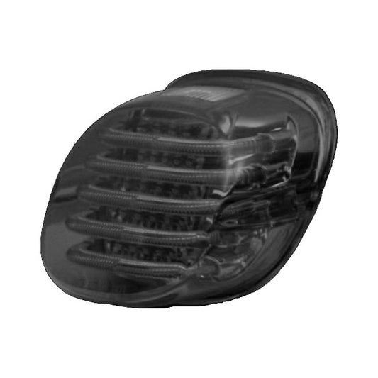 Custom Dynamics Low Profile ProBEAM LED Taillight - Smoke Lens / With Licence Plate Window