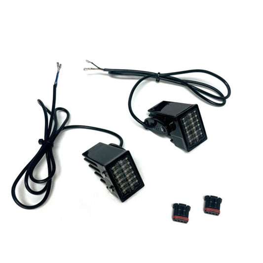 Custom Dynamics rear 3-1 fender strut LED turn signals - Custom Dynamics turn signals led at Pedro's Parts