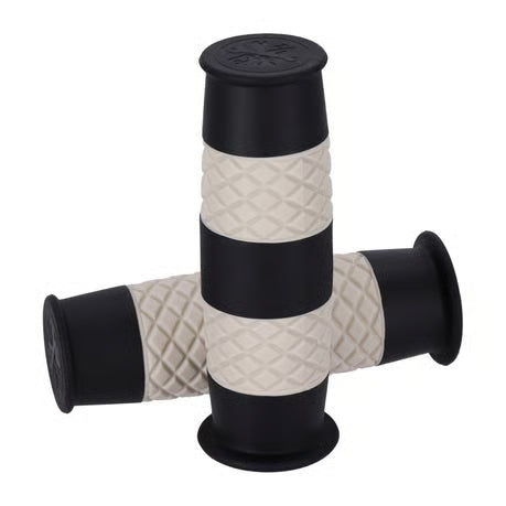 13 1/2, Outlaw grips. Black/White 1"