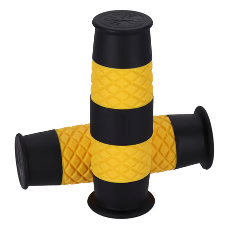 13 1/2, Outlaw grips. Black/Yellow 7/8" (Copy)