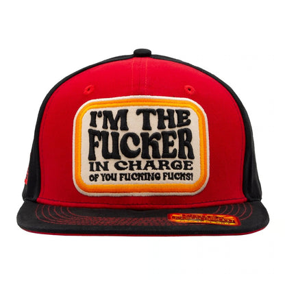 King Kerosin I'm the fucker cap black&red