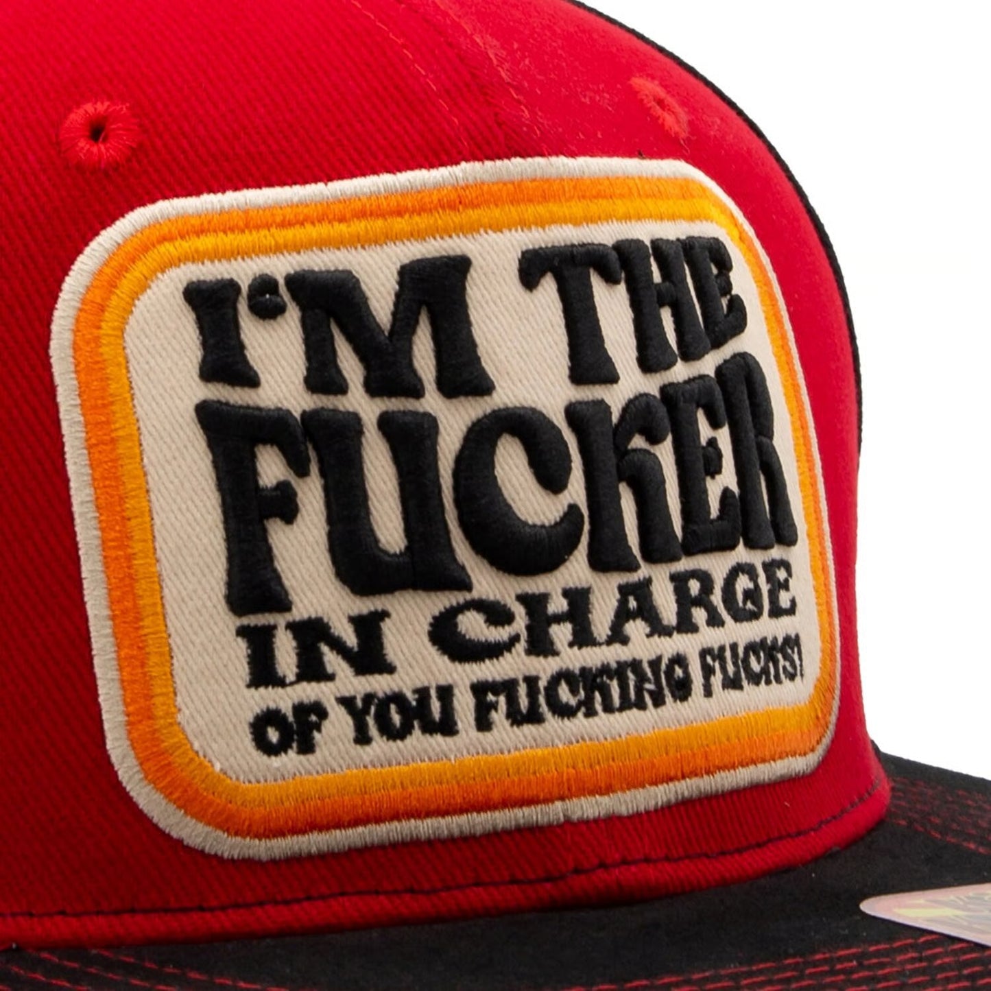 King Kerosin I'm the fucker cap black&red