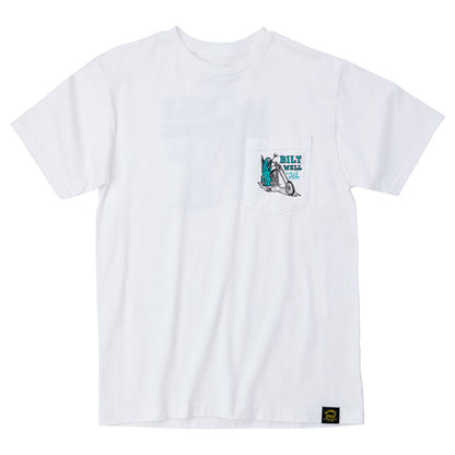 Biltwell Reaper T-Shirt white from Biltwell at Pedro’s Parts